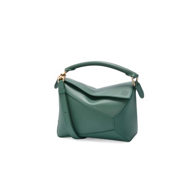 LOEWE SMALL PUZZLE EDGE BAG IN CLASSIC CALFSKIN A510P60X41-325 (24*16.5*10.5cm)